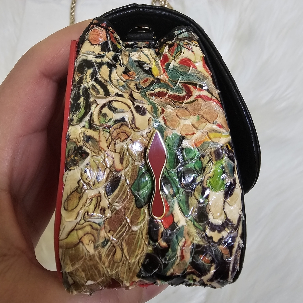 Authentic Christian Louboutin Snakeskin Sweet Charity - Picture 4 of 17